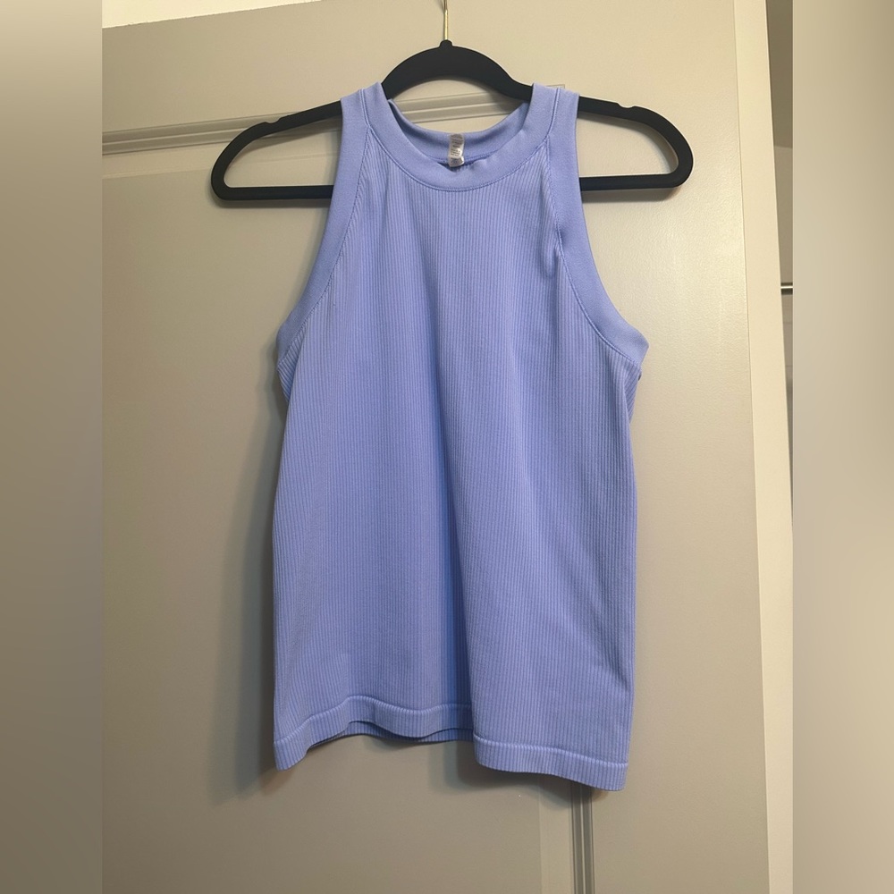 Periwinkle Athelta High Neck Tank M